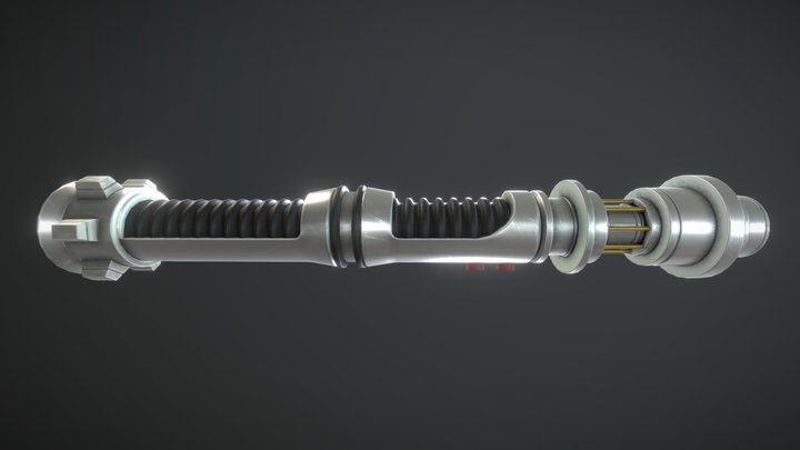 Kyle Katarn's Lightsaber 3D Model