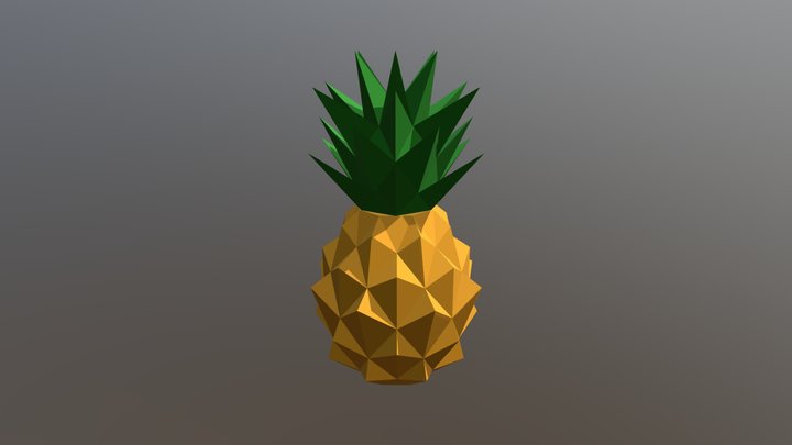 Pineapple 12 3D Model