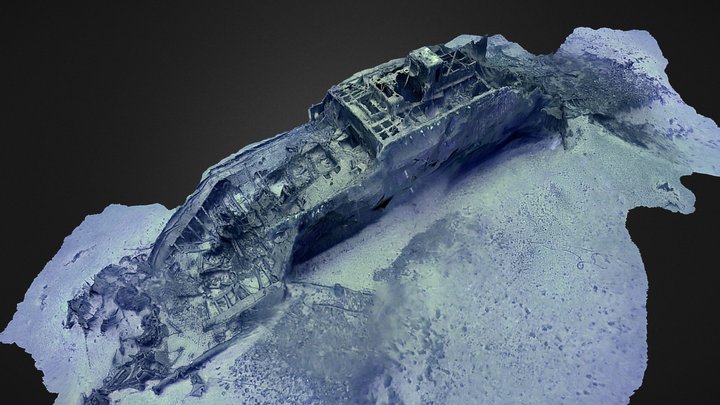 SS Nemesis wreck (1880-1904) 3D Model