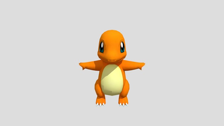 charmander 3D Model