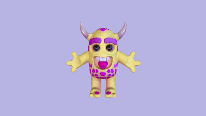 UCN Funtime Chica Lo-poly - Download Free 3D model by Cade [e0fccec] -  Sketchfab