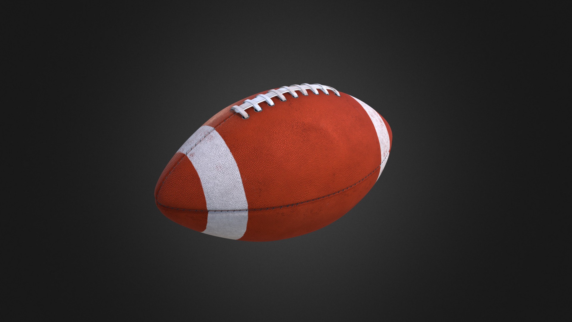 3D model Generic Football - This is a 3D model of the Generic Football. The 3D model is about a close-up of a ball.