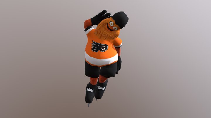Dank Unofficial Gritty in Seductive Pose 3D Model