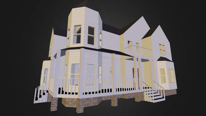 House Rendering 3D Model