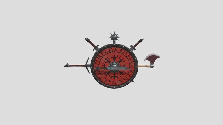 Wolf Warrior Armaments 3D Model