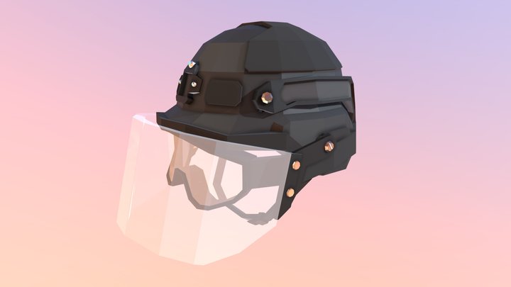 M88 Tactical Helmet 3D Model