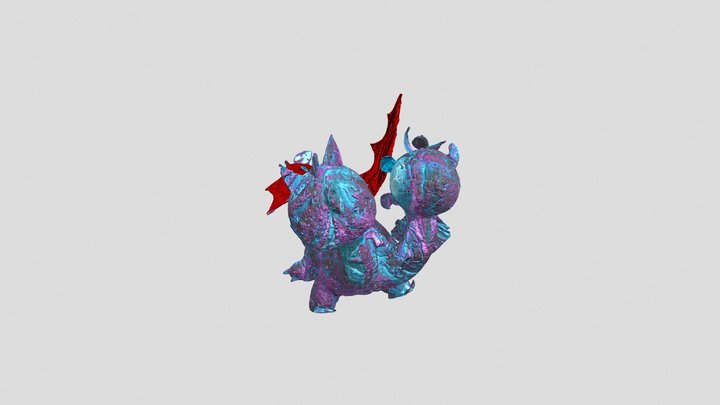 Dragon (HighPoly) 3D Model