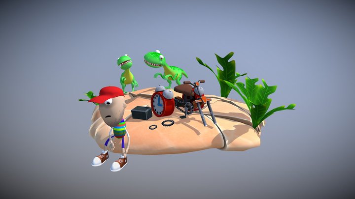 Time machine 3D Model