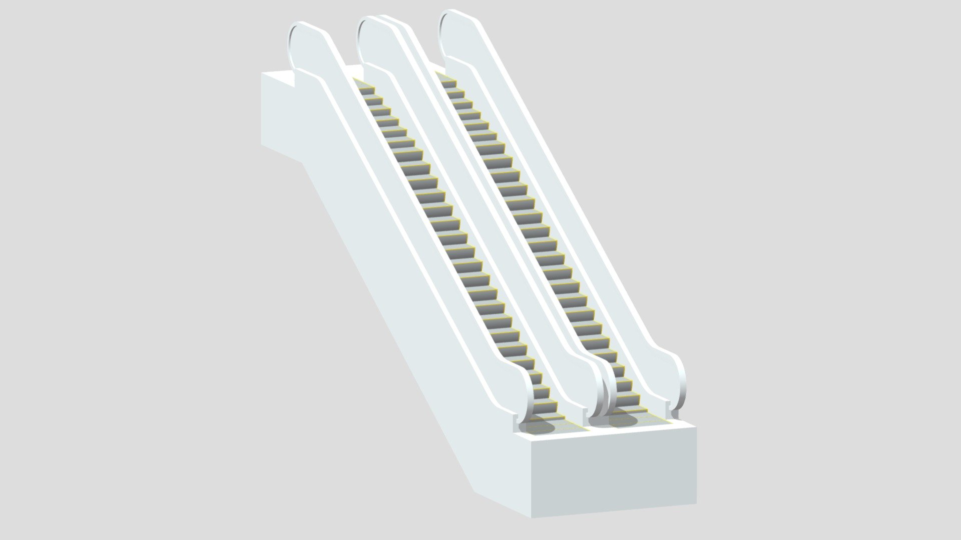 Cartoon Escalator - Buy Royalty Free 3D model by Philip Storm ...