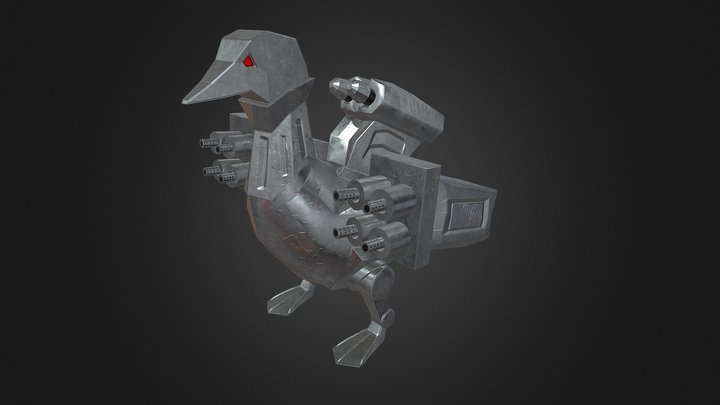 mecha duck 3D Model