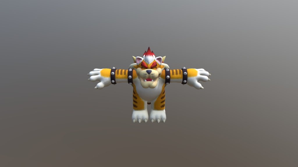 super mario 3d world bowser cat