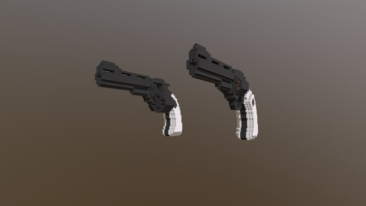 TF2 - Revolver -64- 3D Model