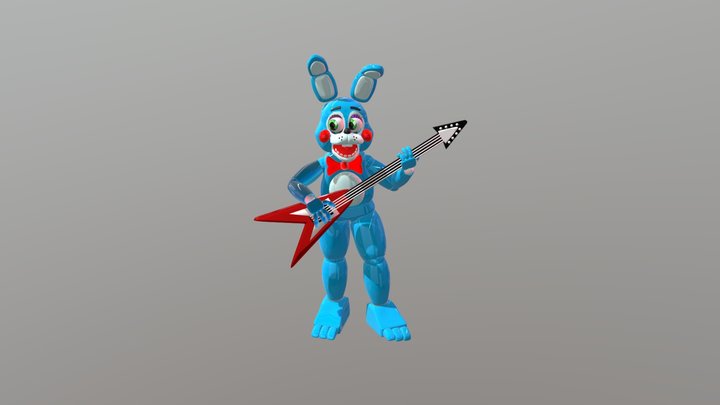 Toy Bonnie 3D Model