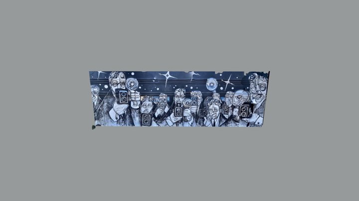 Los Angeles Mural 3D Model