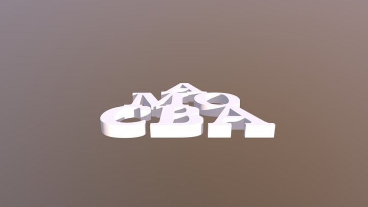 AMOCBA 3D Model