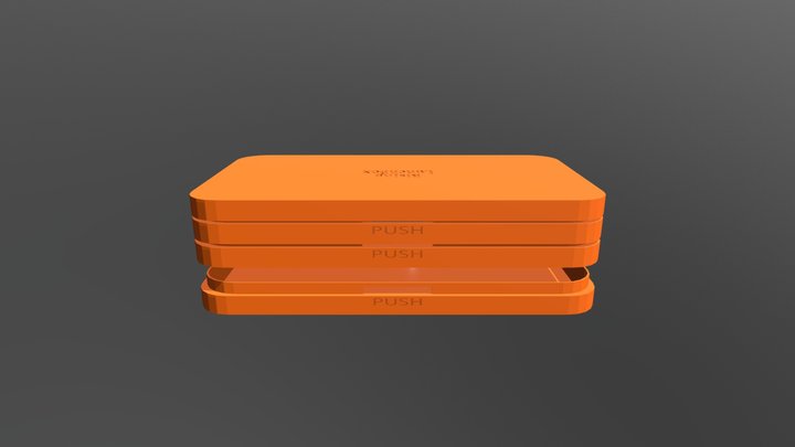 Rising Lunchbox 3D Model