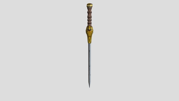 Stylized Sword 3D Model