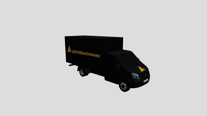 GAZelle Delovyye Linii 3D Model