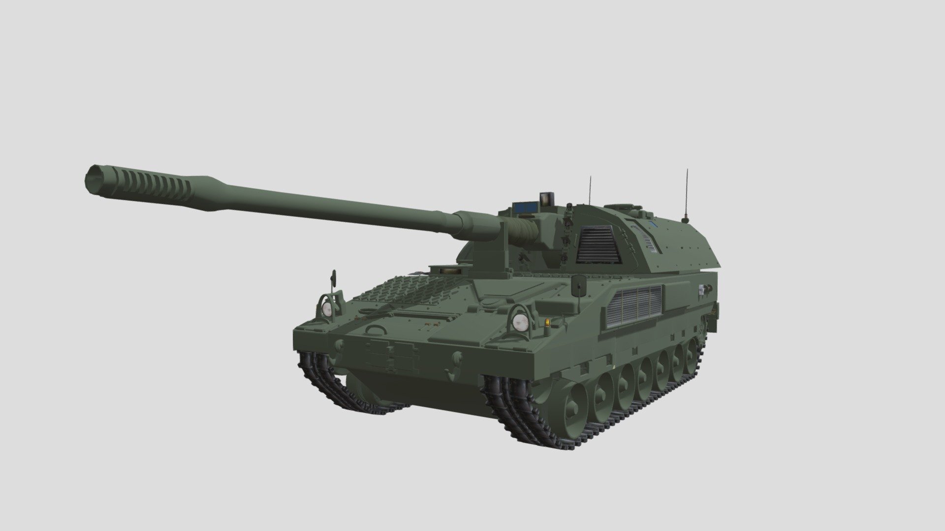 Panzerhaubitze 2000 - Download Free 3D model by gogiart (@agt14032013 ...