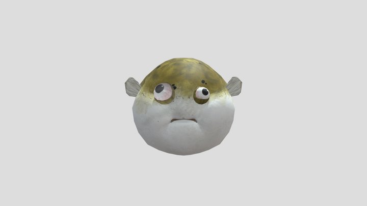 puffer_Fish_01 3D Model