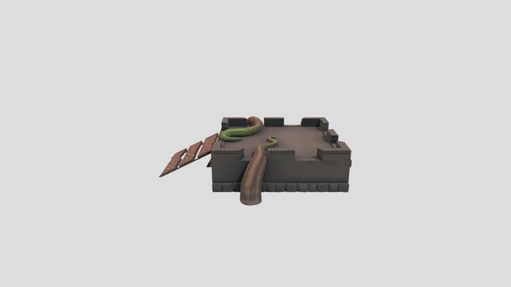PlatformTakken 3D Model