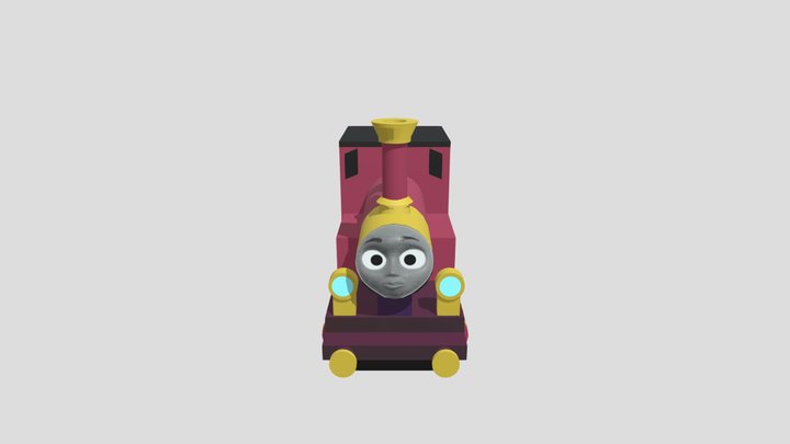 Lady The Magical Engine 3D Model