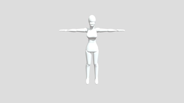 J First Model 3D Model