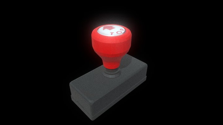 Stample (Low Poly) 3D Model
