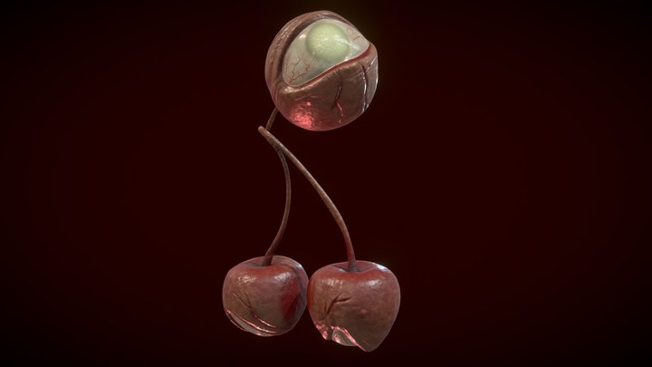 Eyebite,Creepy Cherry – Modelo 3D gratuito STL