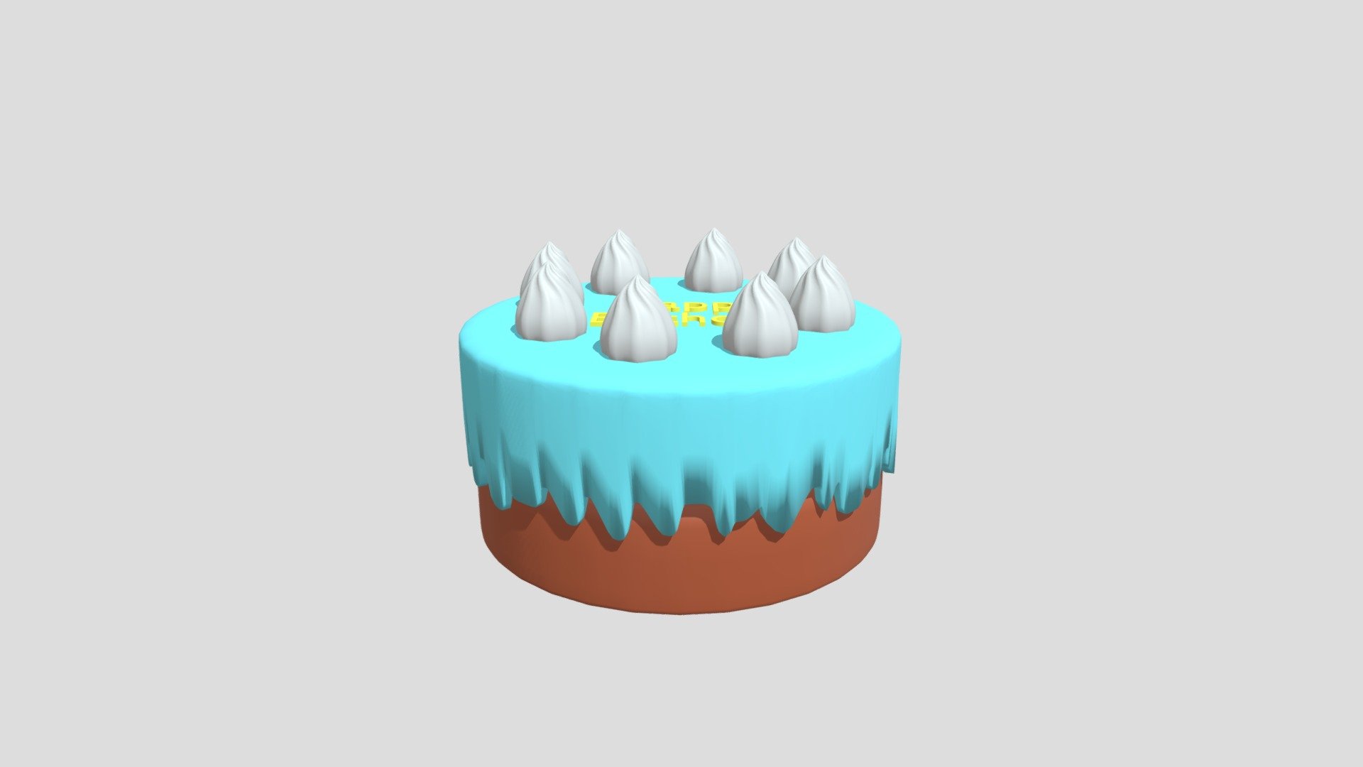 Happy Birthday cake