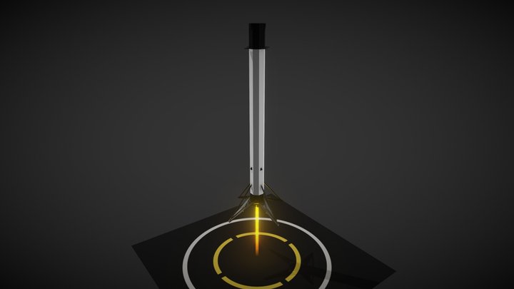 Falcon9 3D models - Sketchfab