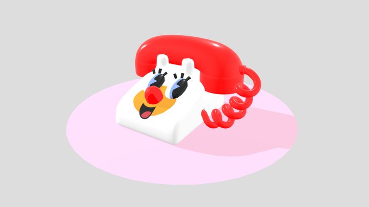 PowerPuff Girls Phone 3D Model
