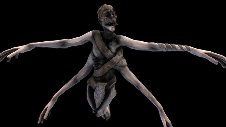 Four Armed Fella 3D Model