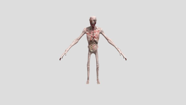 corpo seco 3D Model