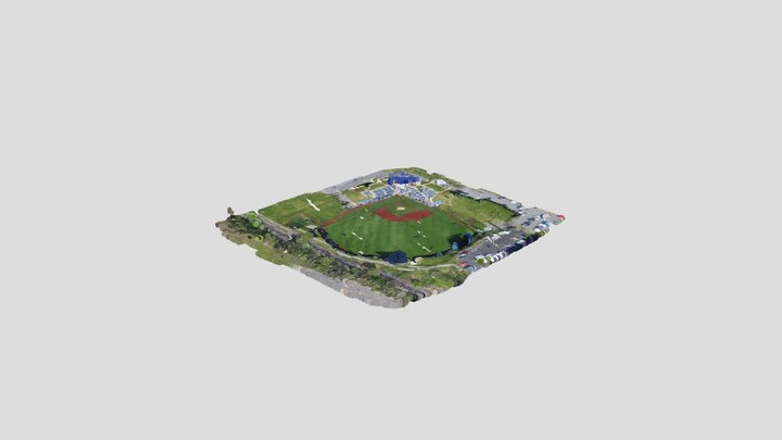 ETSU_Baseball 3D Model