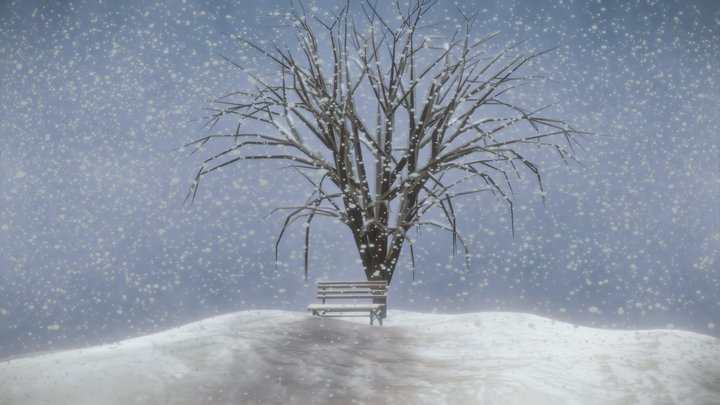 #3December 2023 - Winter Wonderland – Modello 3D gratuito STL