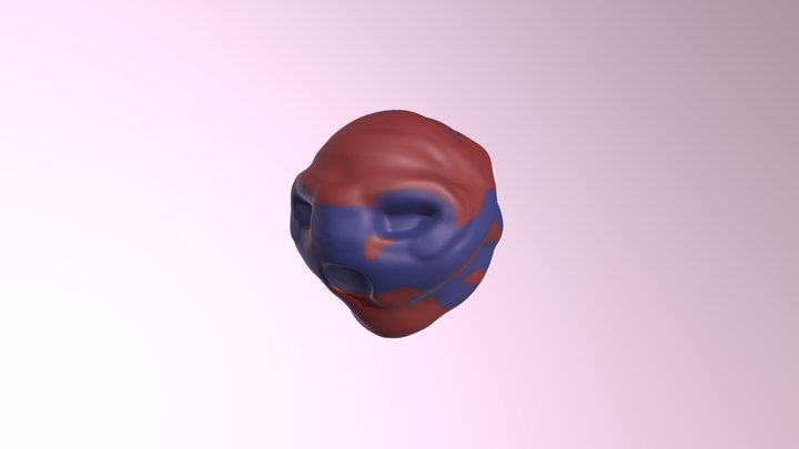 Alien color 3D Model