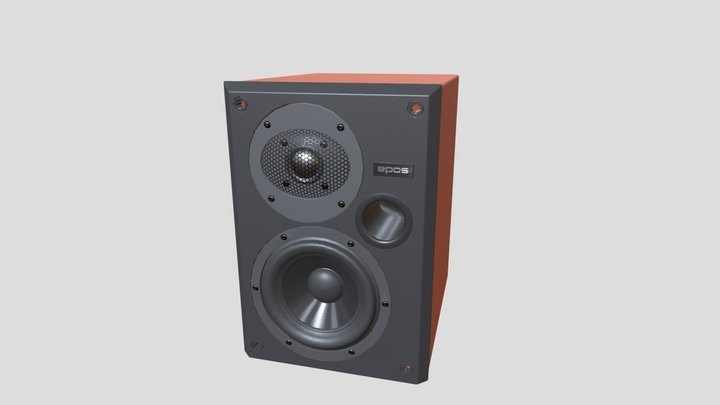 Epos ES-7N Loudspeaker 3D Model