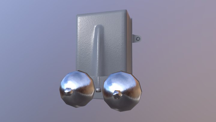 Alarm Bell from Turret Room 3D Model