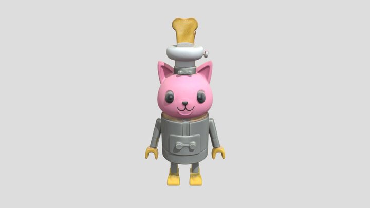 CATBOT - Toaster 3D Model