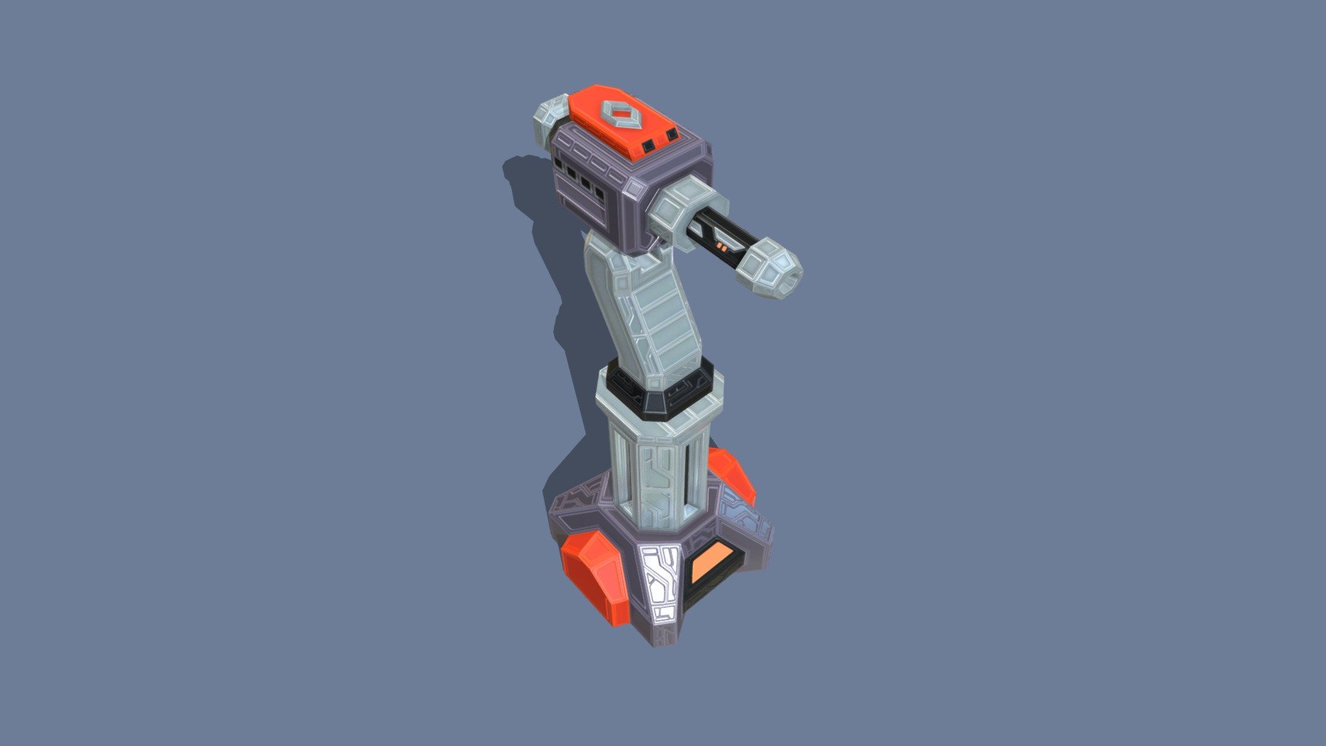 TAP: Kern Fast Plasma Cannon - 3D model by Miguel Beckers ...