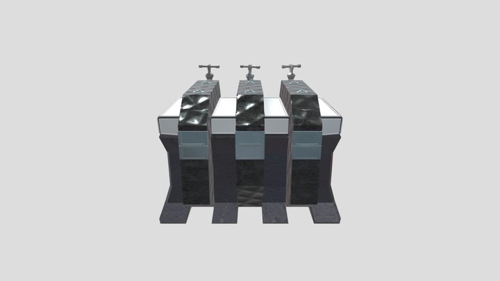 Skrzynia Jan Kwaśniwski 3D Model