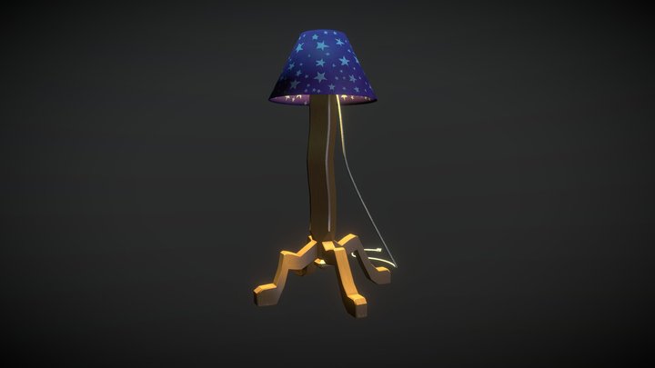 Kids Lamp 3D Model