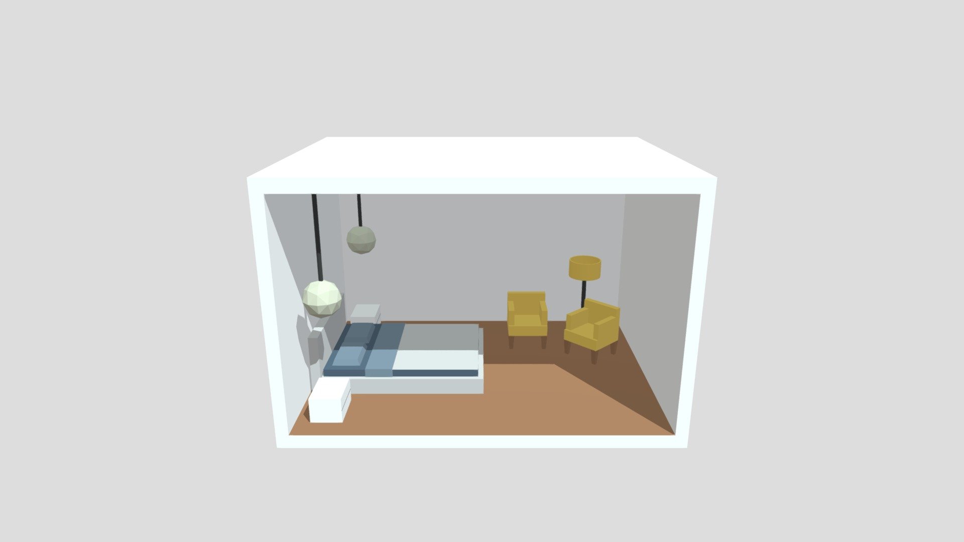 Bedroom from Poly by Google