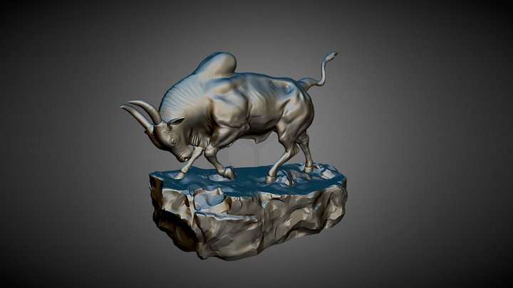 Kangayam Bull 3D Model