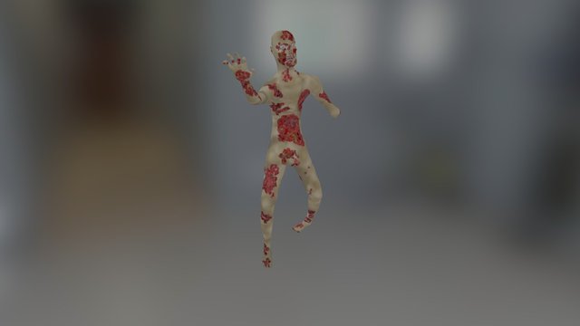 Zombie - The Walking Dead 3D Model