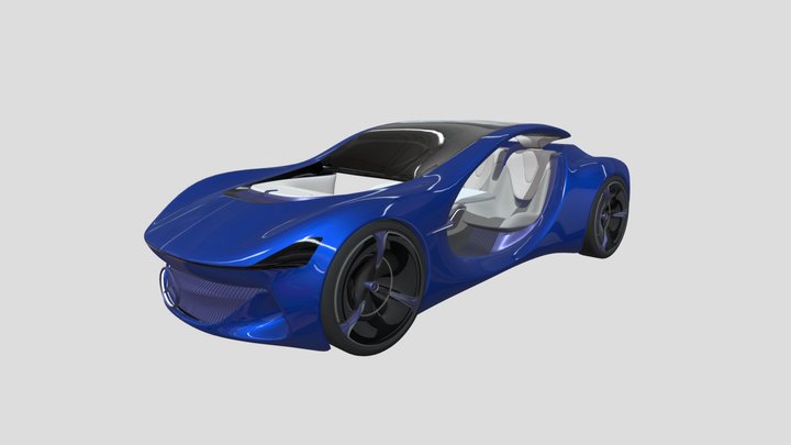 Mercedes Vision One 2020 Model 3D Model