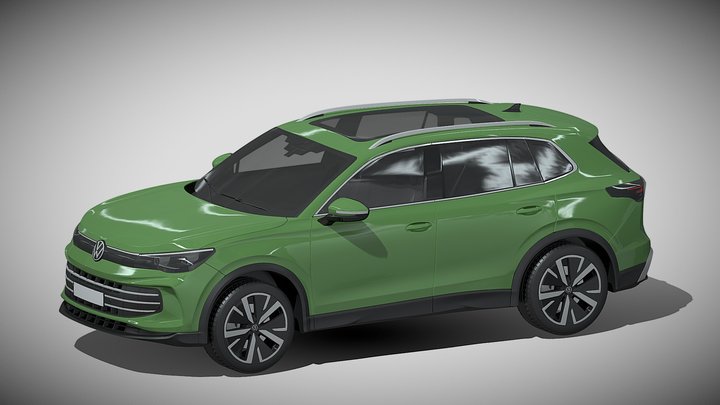 2024 Volkswagen Tiguan 3D Model