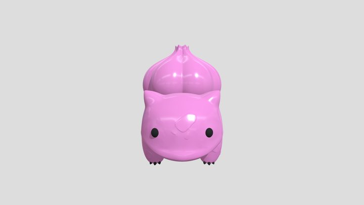 Dito Bulbasaur 3D Model