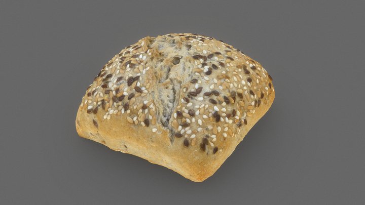 Bread With Seeds 2 – Modello 3D gratuito STL